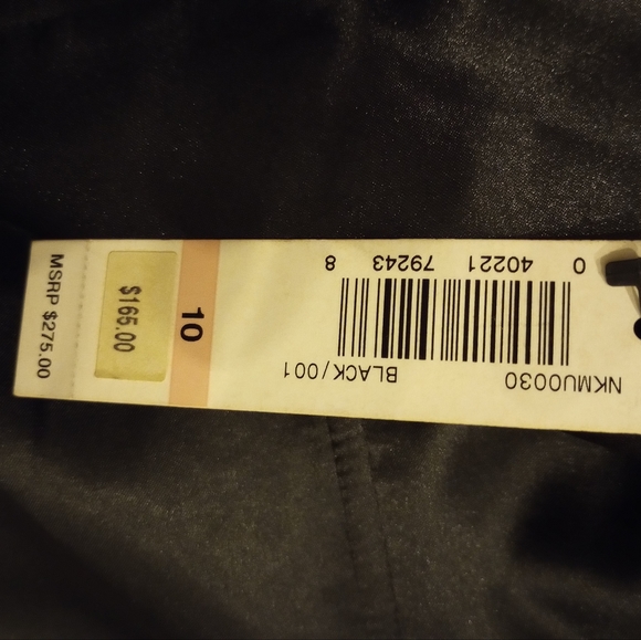 Laundry by Shelli Segal evening dress, black, NWT size 10 strapless - Picture 2 of 10